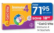 Cal-C-Vita Immuno 4 Sachets-14's
