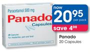 Panado Capsules-20's Per Pack