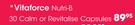 Vitaforce Nutri-B 30 Calm Or Revitalise Capsules-Per Pack