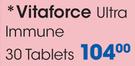 Vitaforce Ultra Immune 30 Tablets-Per Pack