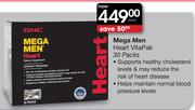 Mega Men Heart VitaPak 30 Packs-Each