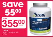 Evox Amino Whey Protein-1.7kg Each