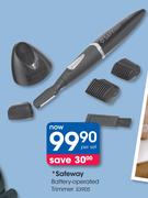 Safeway Battery-Operated Trimmer-Per Set