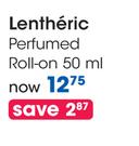 Lentheric Perfumed Roll-On-50ml