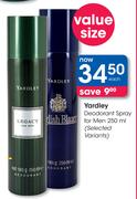 Yardley Deodorant Spray For Men-250ml Each