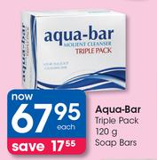 Aqua Bar Triple Pack Soap Bars-120g Each