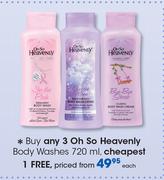 Oh So Heavenly Body Washes-720ml Each