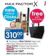 Max Factor False Lash Effect Epic Mascara & Any Oth Max Factor Product-Each