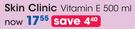Skin Clinic Vitamin E-500ml