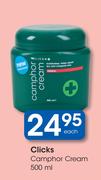Clicks Camphor Cream-500ML