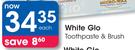 White Glo Toothpaste & Brush