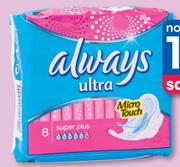 Always Ultra Sanitary Pads Single Pack-Per Pack