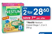 Nestle Nestum Cereal Stage 1,2 Or 3-2x250G