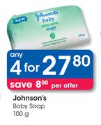 Johnson's Baby Soap-4x100G