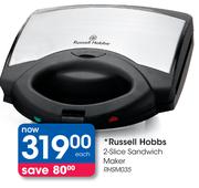 Russell Hobbs 2-Slice Sandwich Maker RHSM035
