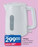 Philips Daily Collection Cordless Kettle-HD9300/03 Each