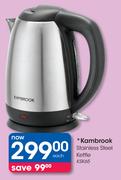 Kambrook Stainless Steel Kettle-KSK65 Each