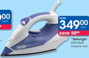 Delonghi 2000 Watt Ceramic Iron