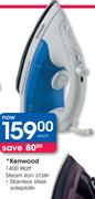 Kenwood 1400 Watt Steam Iron ST389