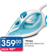 Philips 2000 Watt Steam Iron GC1028/20