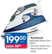 Kambrook 2600 Watt Steam Iron KBI1001