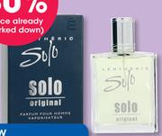 Lentheric Solo Eau De Parfum-100ml Each