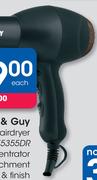 Toni & Guy 1800 Watt Hairdryer TGDR5366/5355DR