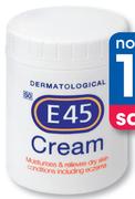 E45 Body Cream Tub-500g