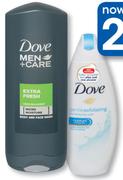 Dove Body Washes 250ml,400ml Or 500ml-Each