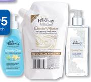 Oh So Heavenly 200ml Or 385ml Liquid Hand Washes And Refills-Each