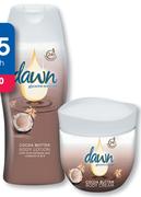 Dawn Body Cream 280ml Or Lotion 400ml-Each