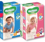 Huggies Disposable Nappies Jumbo Pack For Boys Or Girls-Per Pack