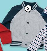 Clicks Boy's Baseball Jacket