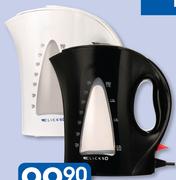 Clicks Black Or White 1Ltr Kettle-Each