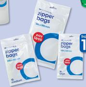 Clicks Zipper Bags-Per Pack