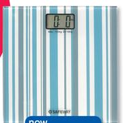 Safeway Electronic Scale Blue Stripe