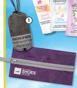 Oh The Go Shoe Pouch In Purple, Pink, Blue Or Black-Each