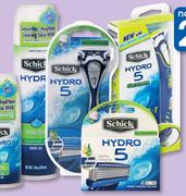 Schick Hydro 5 Shaving Products For Men-Each