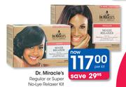 Dr.Miracle's Regular Or Super No Lye Relaxer Kit-Per Kit