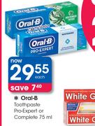 Oral-B Toothpaste Pro Expert Or Complete-75ml Each