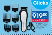 Wahl Lithium Rechargeable Cliper Kit-Per Kit