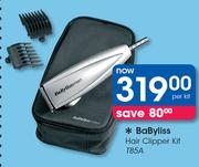 BaByliss Hair Clipper Kit T85A-Per Kit