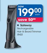 Safeway Rechargeable Hair & Beard Trimmer RHS5-Each