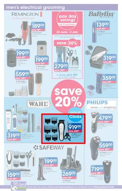 Clicks : Pay Day Savings (22 June - 23 July 2017), page 18