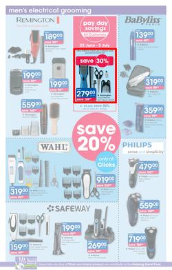 Clicks : Pay Day Savings (22 June - 23 July 2017), page 18