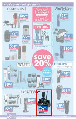 Clicks : Pay Day Savings (22 June - 23 July 2017), page 18