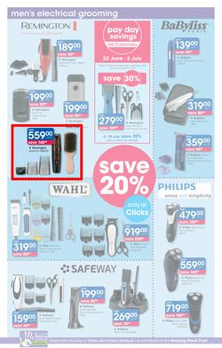 Clicks : Pay Day Savings (22 June - 23 July 2017), page 18