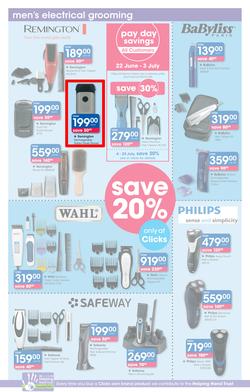 Clicks : Pay Day Savings (22 June - 23 July 2017), page 18