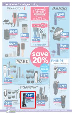 Clicks : Pay Day Savings (22 June - 23 July 2017), page 18