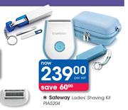 Safeway Ladies Shaving Kit PIA5204-Per Set
